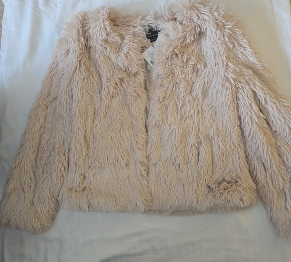 Sanctuary Jackets & Blazers - Sanctuary Plush Teddy Jacket in Cream